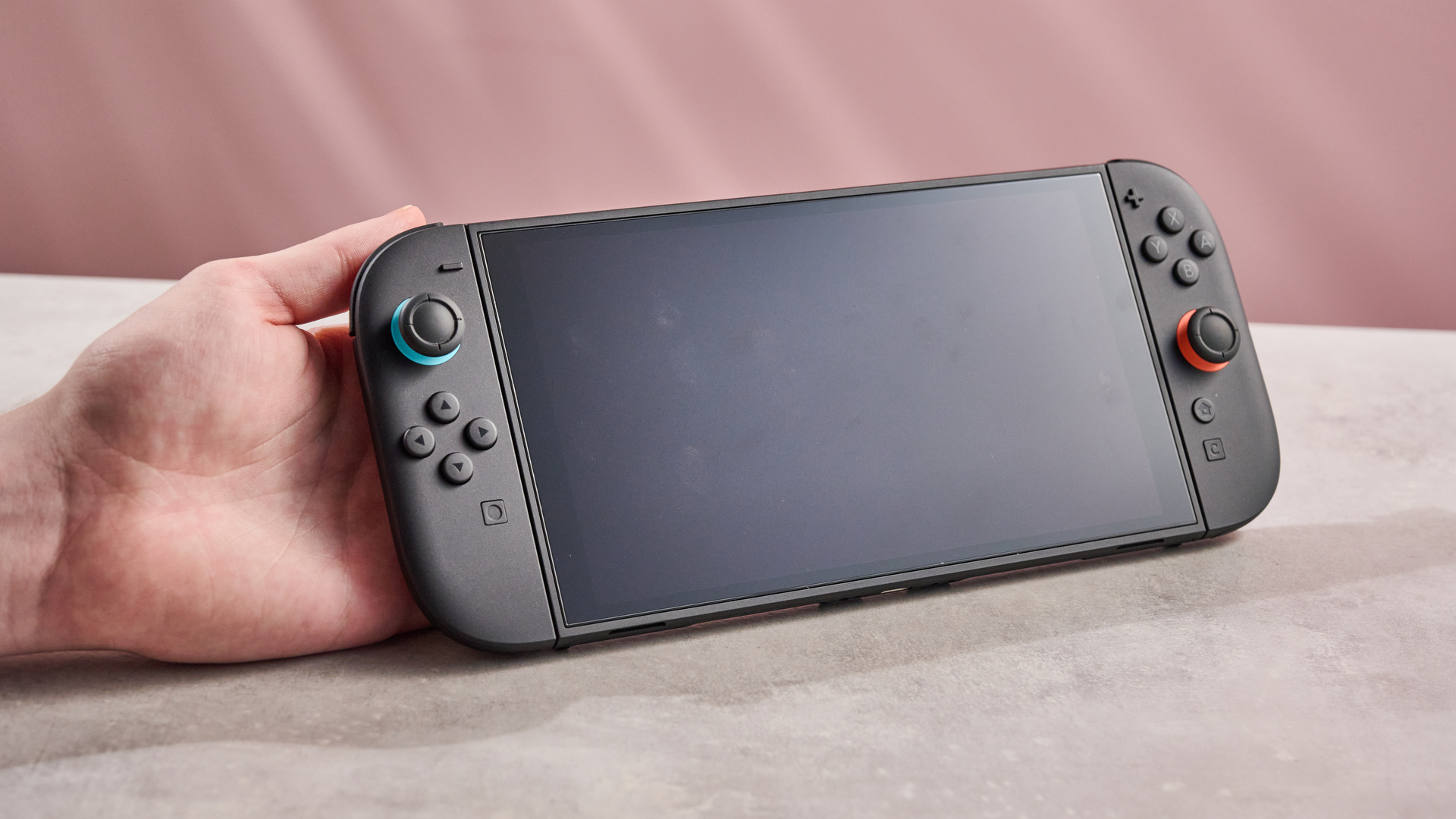 Fingerprints on the DBrand Prism 2.0 for Nintendo Switch 2