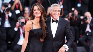 Amal Clooney and George Clooney attend the "Ink" Screening and 2026 Opening Red Carpet during the 83rd Venice International Film Festival at Sala Grande on September 02, 2026 in Venice, Italy. 