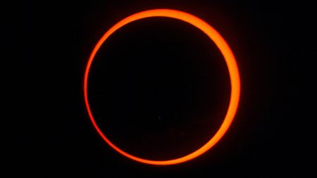 Ring of fire eclipse
