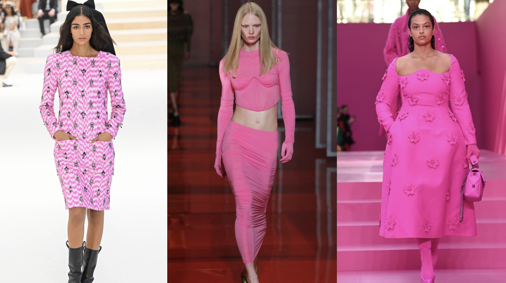 Chanel, Versace, Valentino