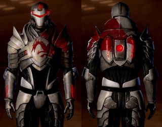 Mass Effect blood dragon armor in equipment selection screen