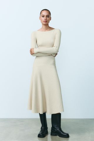 Ribbed Soft Dress