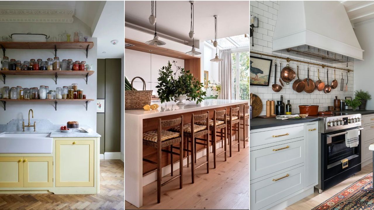 Farmhouse style kitchens