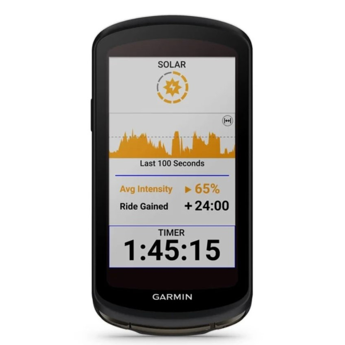 Garmin Edge 1040 Solar on a white background