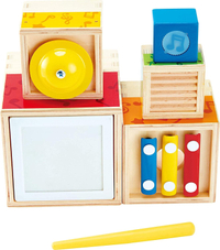 Hape Multi Musical Block Set with Five Musical Instruments - £29.99