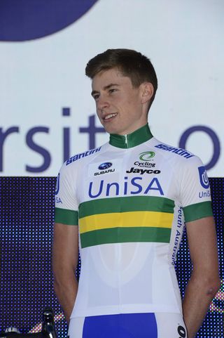 Lucas Hamilton will ride the Tour Down Under with UniSA-Australia