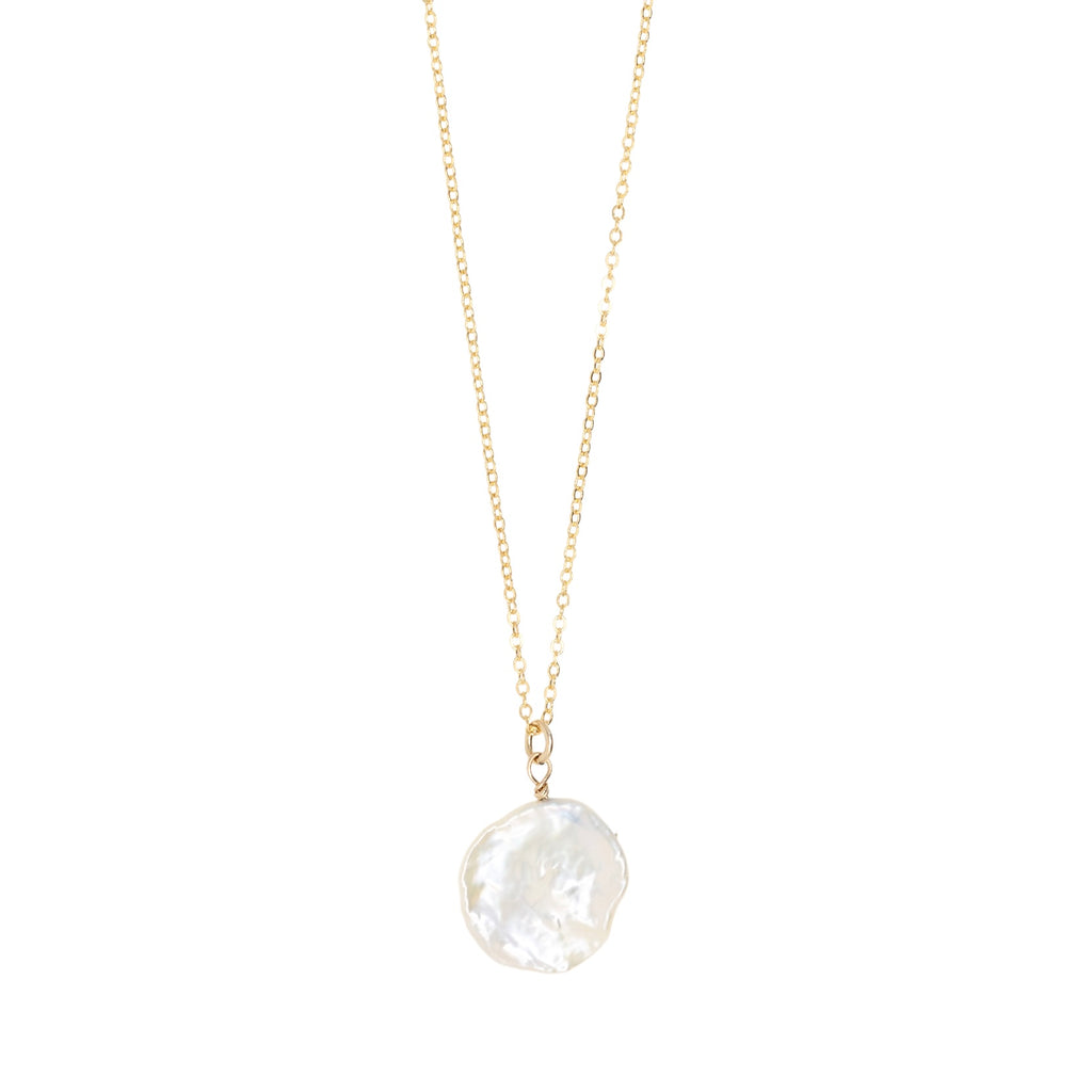 Bq + Nm Petal Pearl Necklace