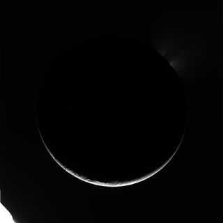 Dark Enceladus Arc
