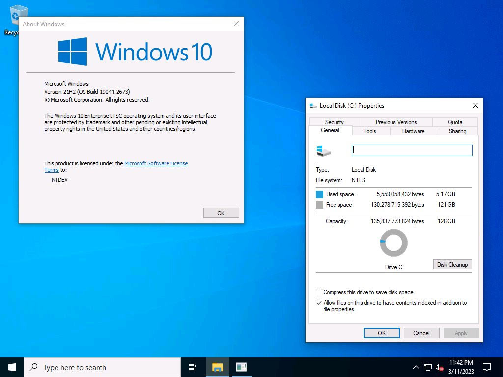 Windows 10 instalado