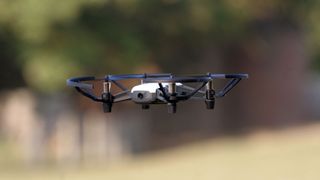 Ryze Tello, one of the best beginner drones, mid-flight