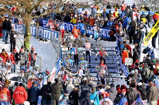 The 2010 cyclo-cross World Championships were held in the snow