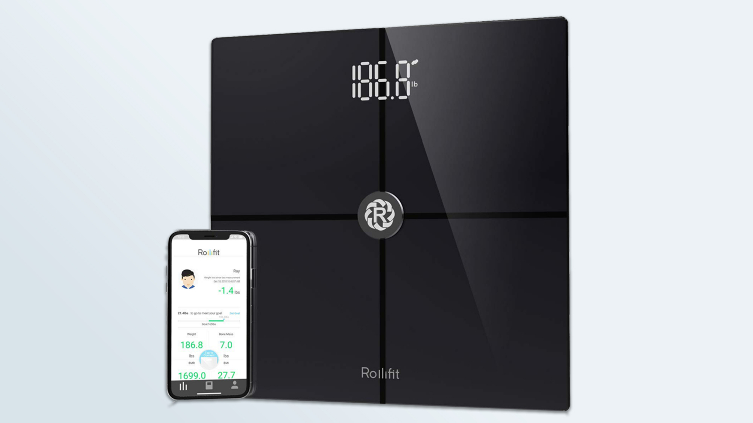 Best smart scales: RolliBot Rollifit F8