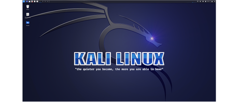 The Kali Linux software