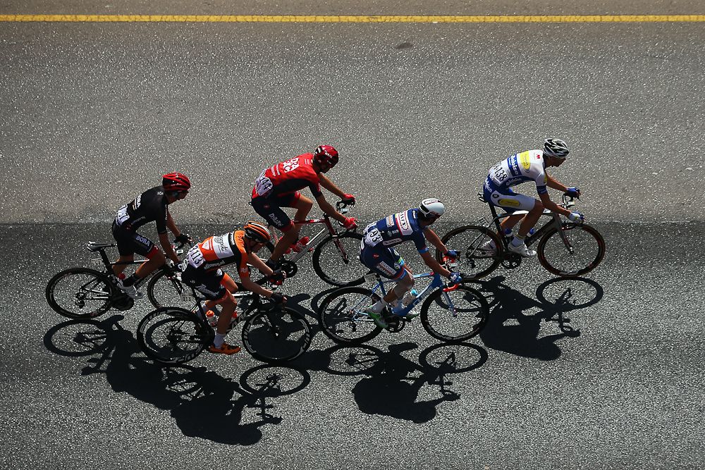 The Tour of Oman stage 1 bereakaway.