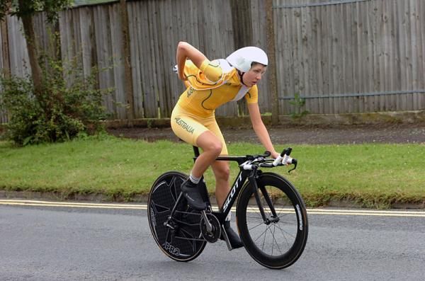 Shara Gillow is Australia's reigning time trial champion.