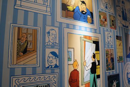 Tintin: Hergé’s Masterpiece’ is a small but perfectly formed new show at Somerset House