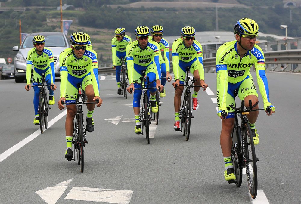 Alberto Contador is backed by an experienced team