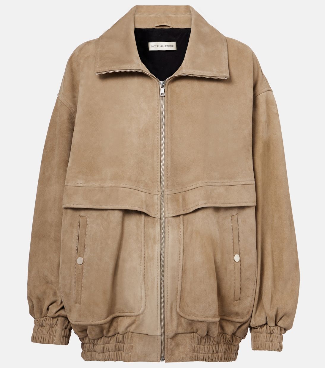 Beck Suede Bomber Jacket