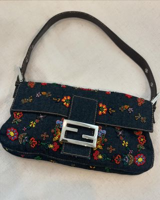 Vintage beaded Fendi bag.