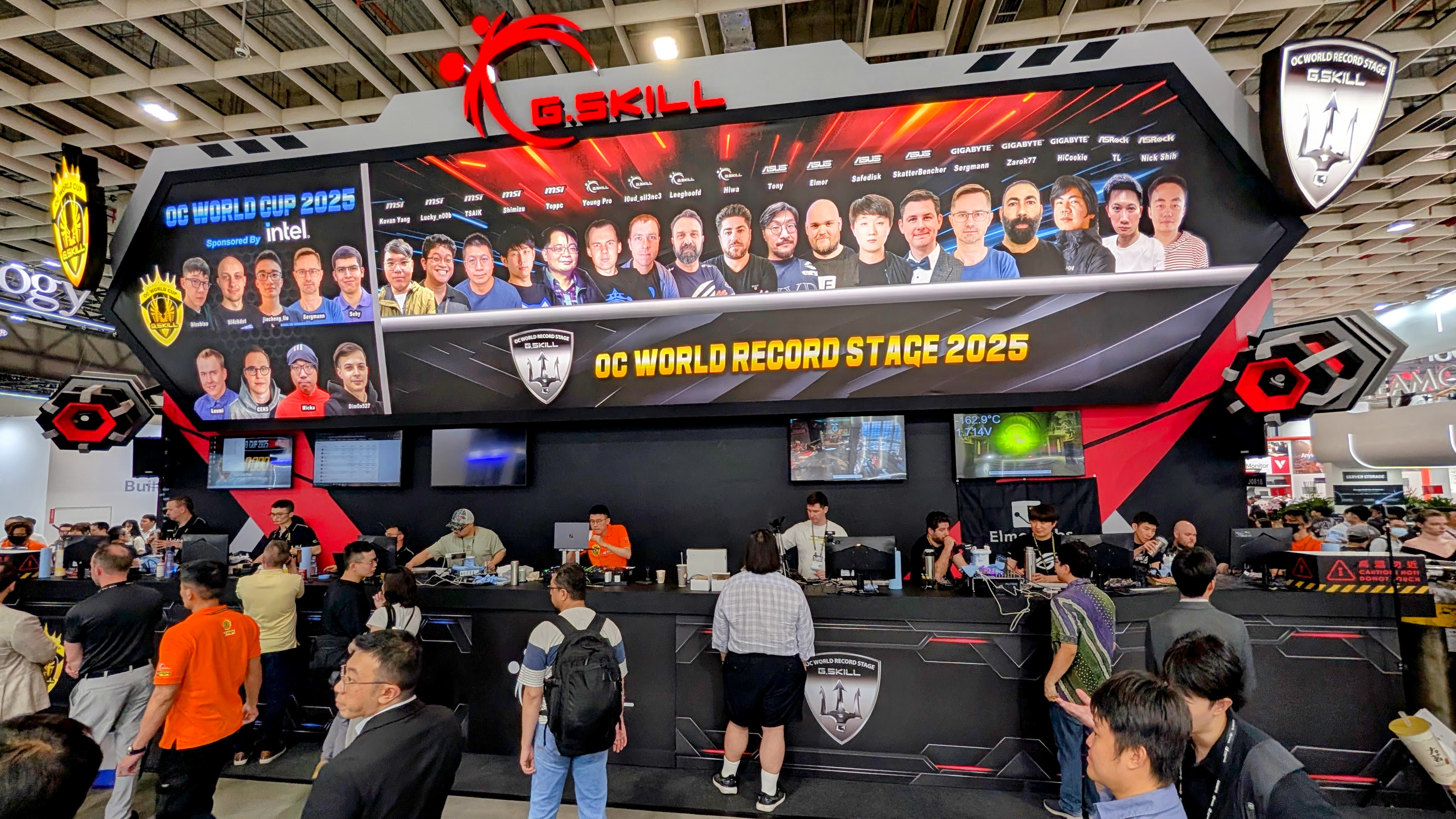 G.Skill hosted the grand finale of its 2025 OC World Cup during the show at Computex 2025