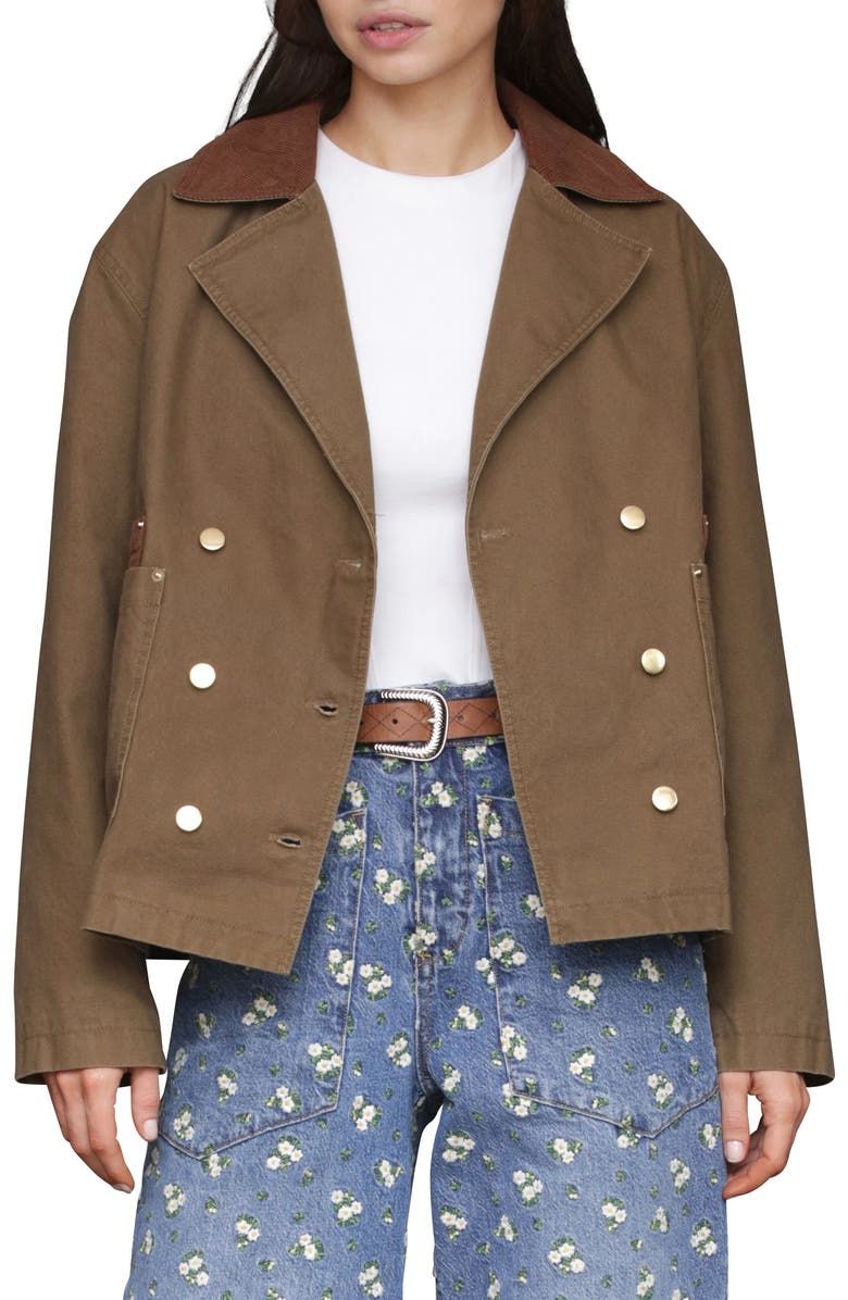 Cotton Twill Heritage Peacoat
