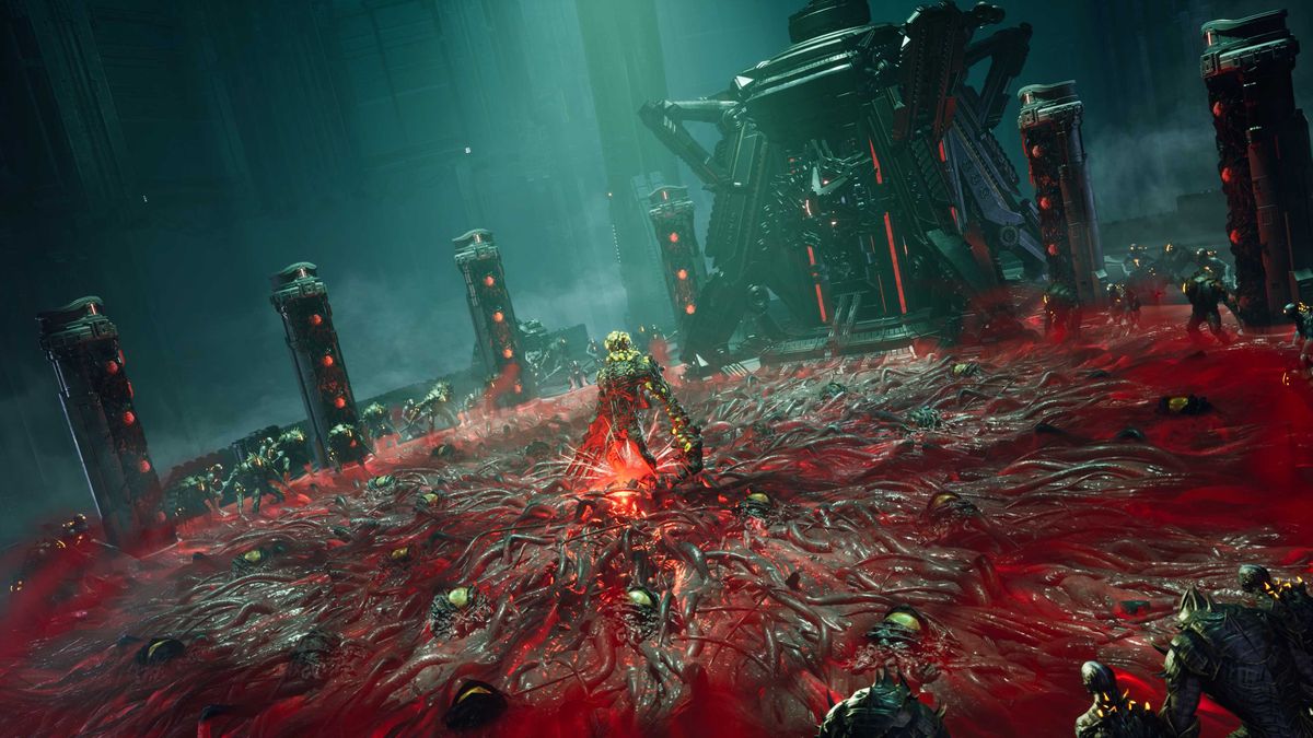 Screenshot of The First Descendant: Season 1 "Invasion."
