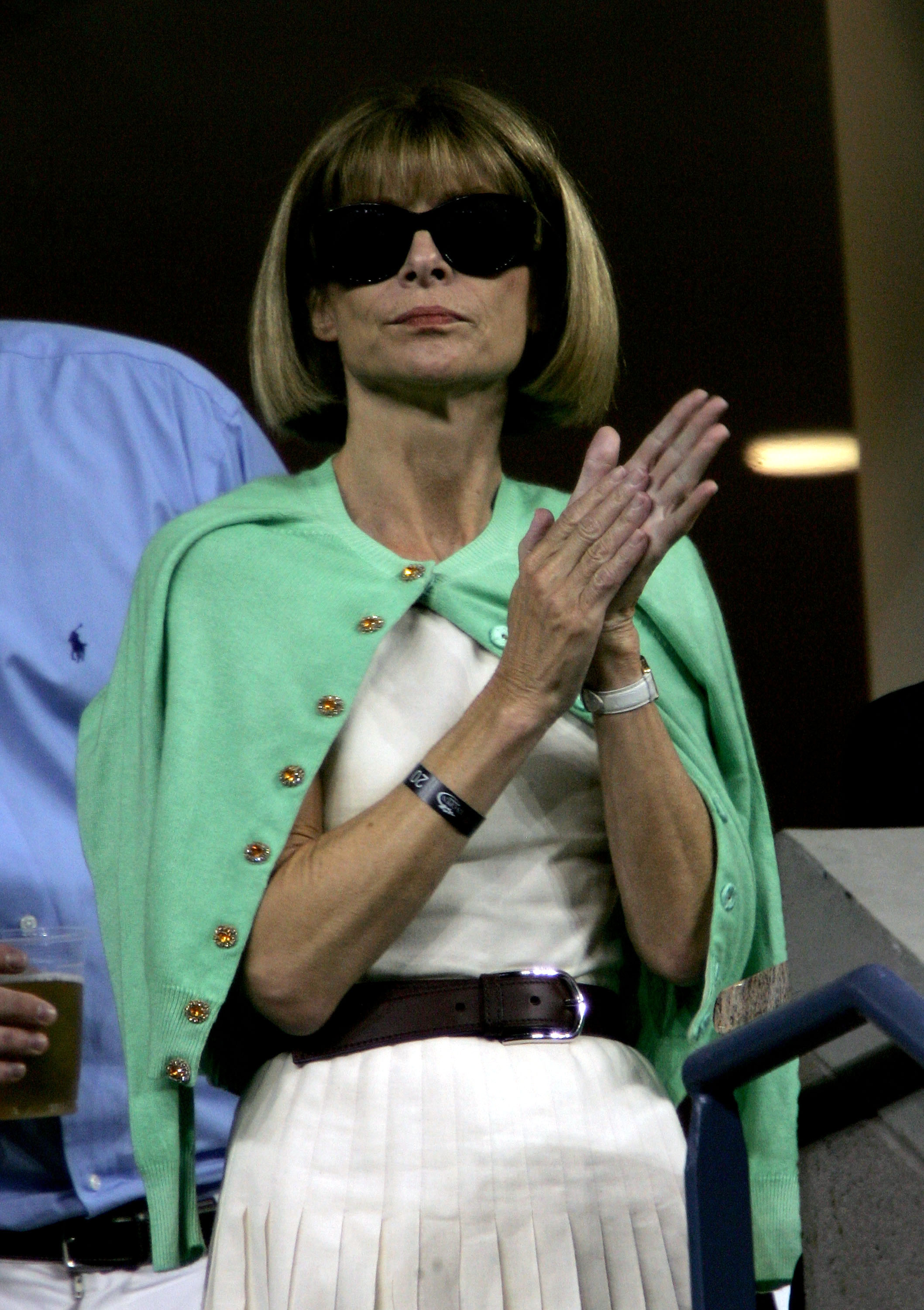 Photo of celebrity attending the U.S. Open