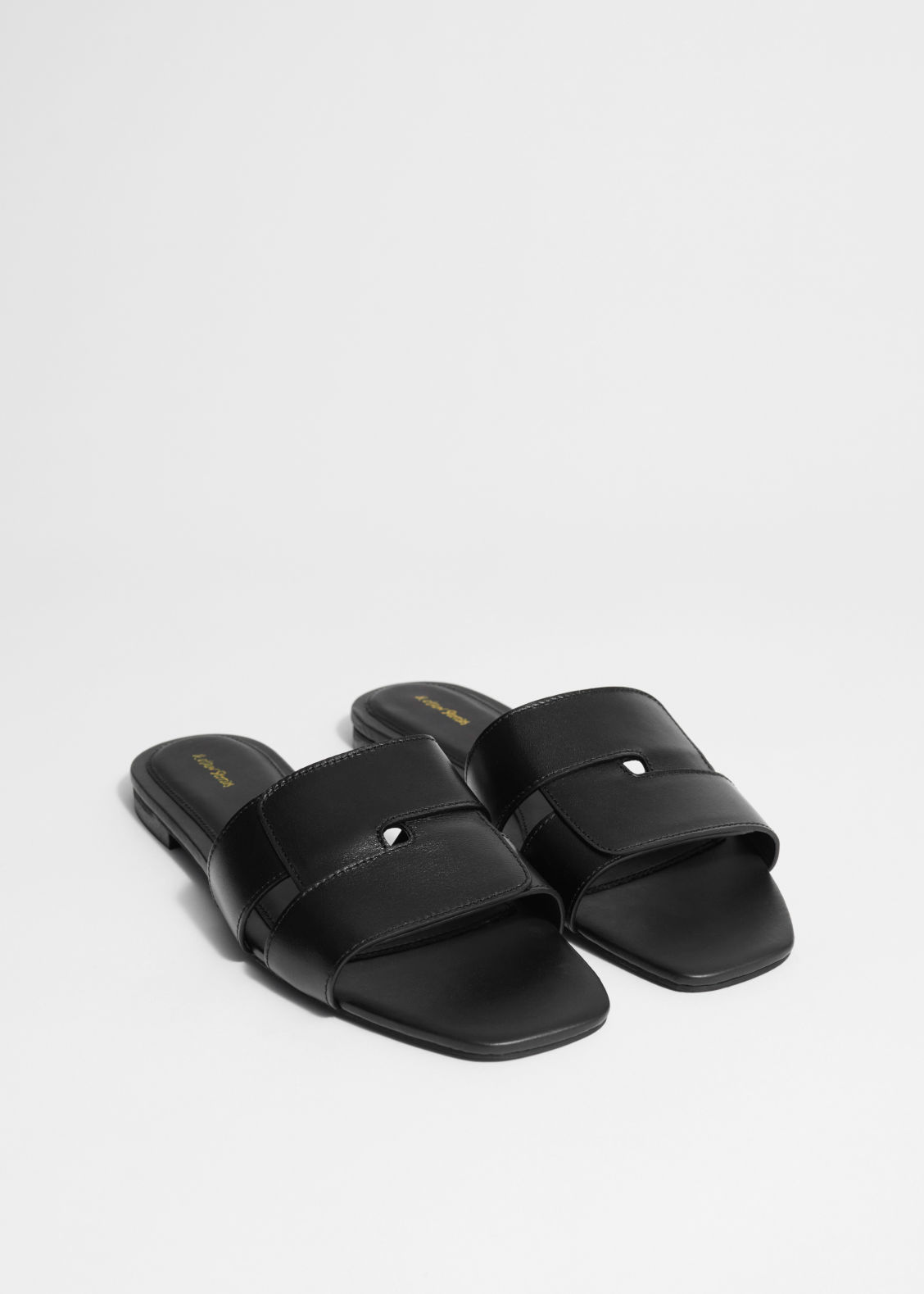 Leather Slides