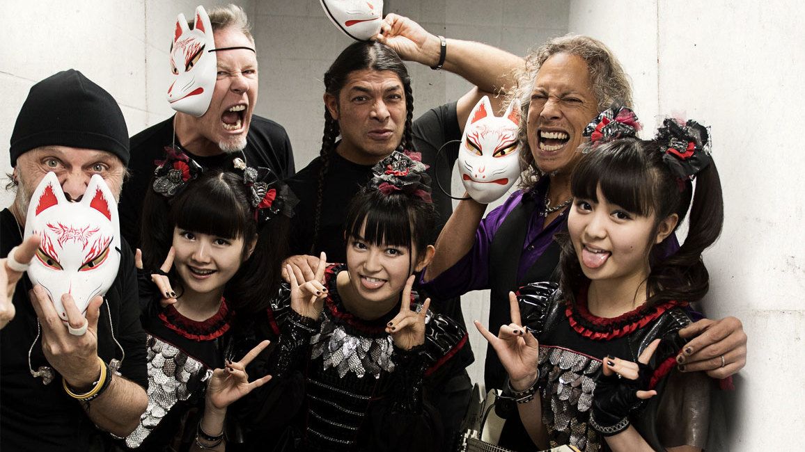 What happened when Babymetal went head-to-head with Metallica in Seoul