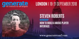 Steven Roberts is giving his workshop How to Build a Music Player Interface at Generate London from 19-21 September 2018.