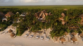 La Valise has 11 beachside suites and 11 jungle-side suites