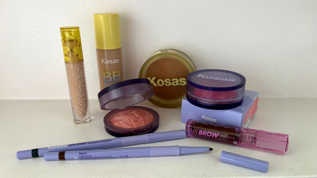 A lineup of the Best Kosas Products according to Mica Ricketts