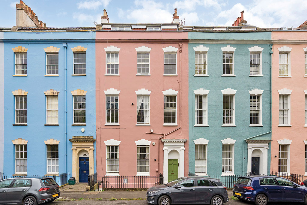 House for sale for around &pound;500,000: Cornwallis Crescent, Clifton, Bristol. 