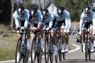 Omega Pharma - Quick Step were in control in the team time trial and came away with the gold
