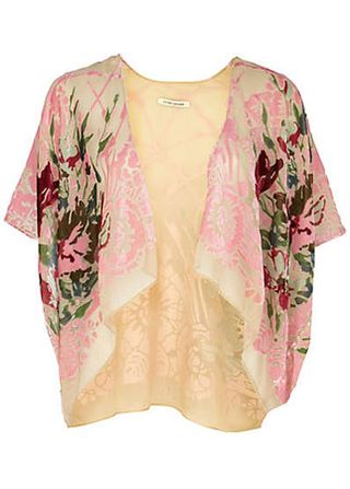 River Island floral cape, £35