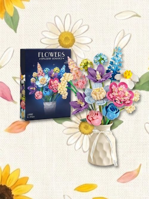 Flower Building Set (vase Not Included)