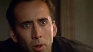 Close up of Nicholas Cage in City Of Angels