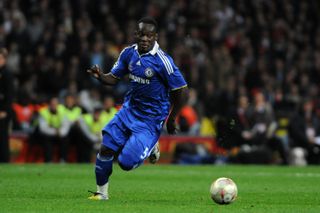 Michael Essien in action for Chelsea in 2008.