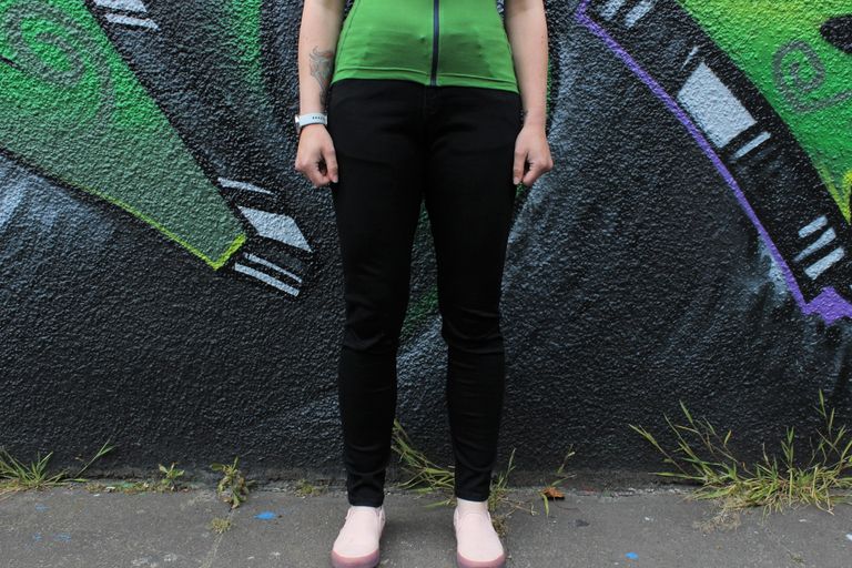 womens cycling jeans