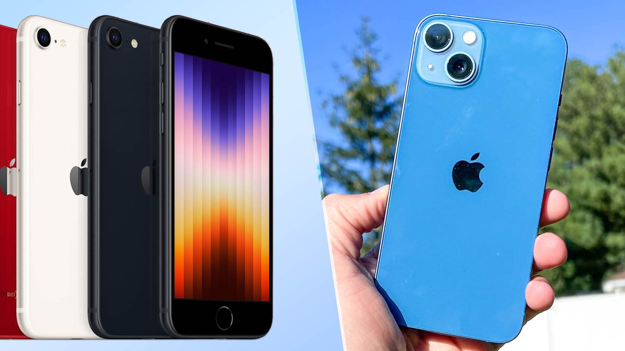 Compared: New 2022 iPhone SE vs iPhone 13 mini