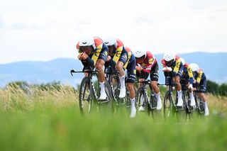 Tour Auvergne-Rhône-Alpes stage 3 LIVE: Lidl-Trek quickest with top teams out on course