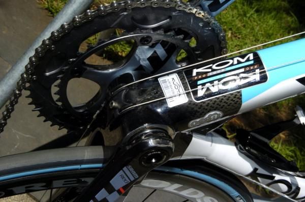 The bottom bracket section features some heavy duty-looking tubing.