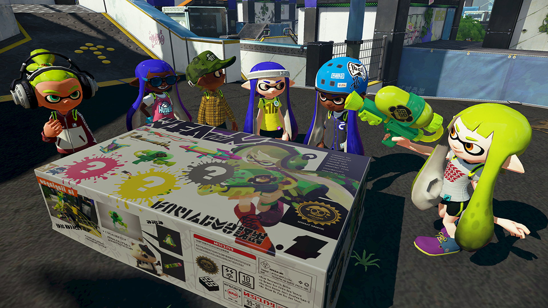 Splatoon Wii U screenshot