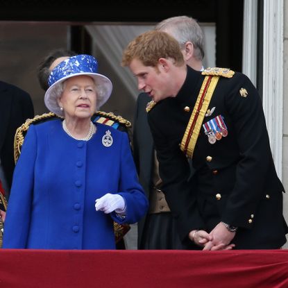 Queen Elizabeth Prince Harry