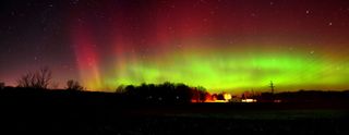 Northern Lights Panorama