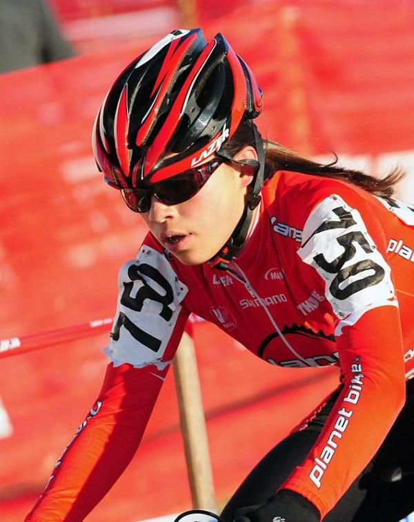 Sarah Huang (Planet Bike) looked very strong.