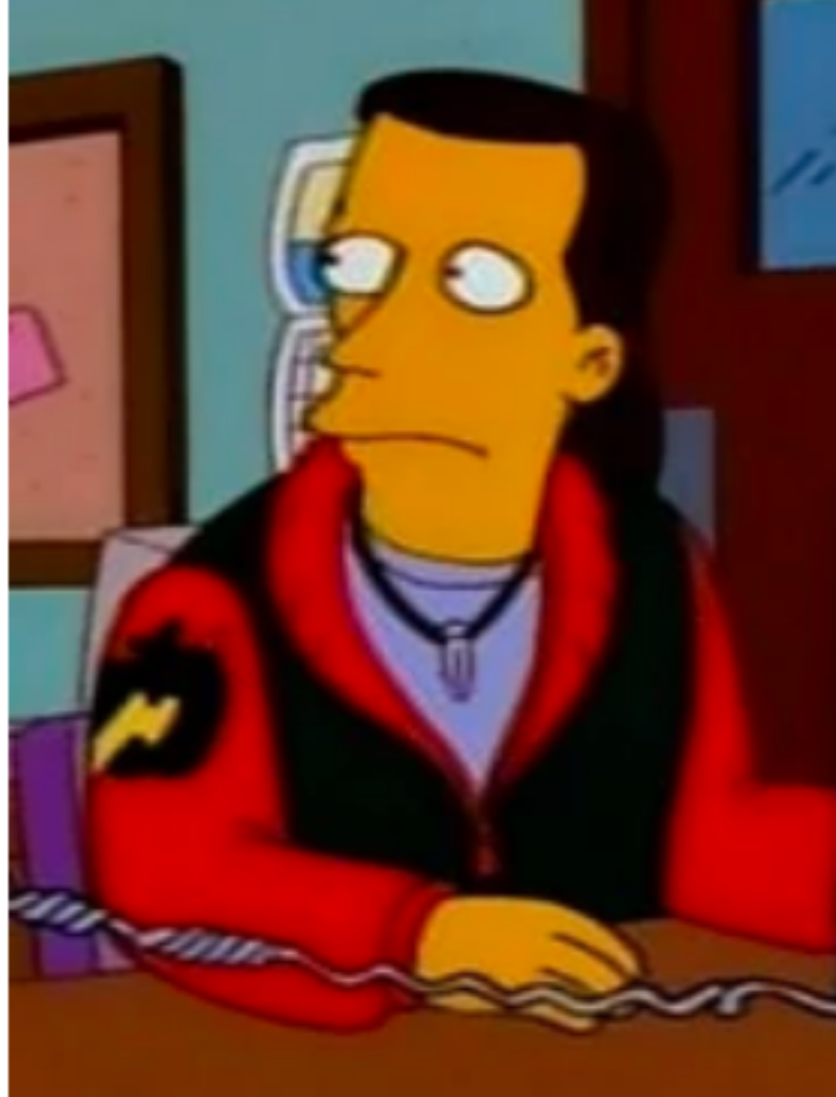 Brendan Fraser as Brad in The Simpsons 1998