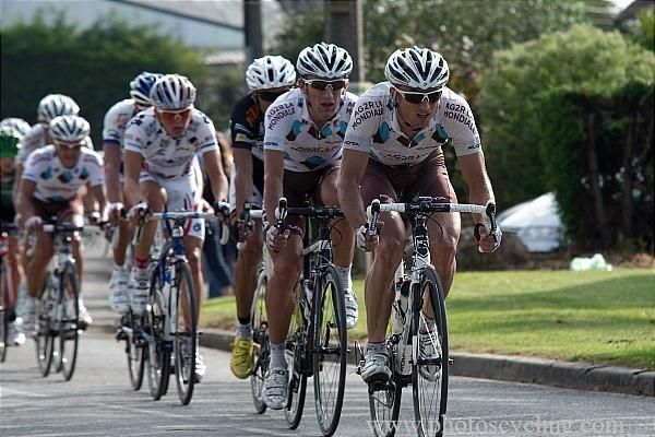 AG2R La Mondiale's Yuriy Krivtsov and Yannick Martinez.