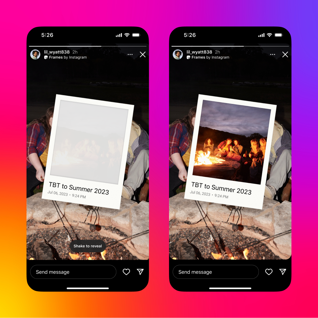 New Instagram stickers