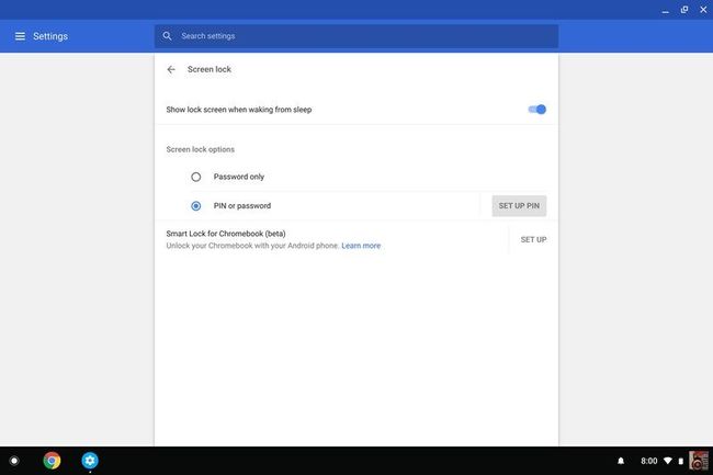 PIN を使用して Chromebook のロックを解除する方法